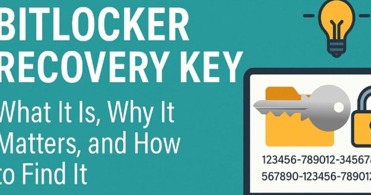 Bitlocker Recovery Keys for Windows Error Codes